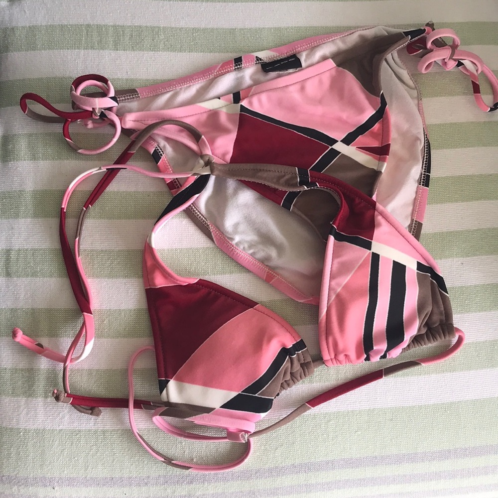Bebe String Bikini Like New Medium
